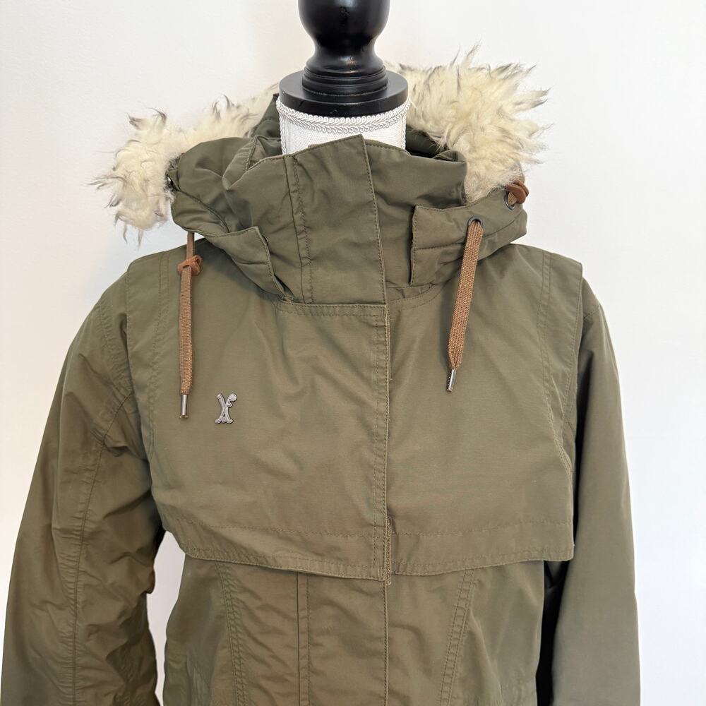 IFOUND Snowboard Ski Jacket In Olive Green Size Large - Picture 3 of 14